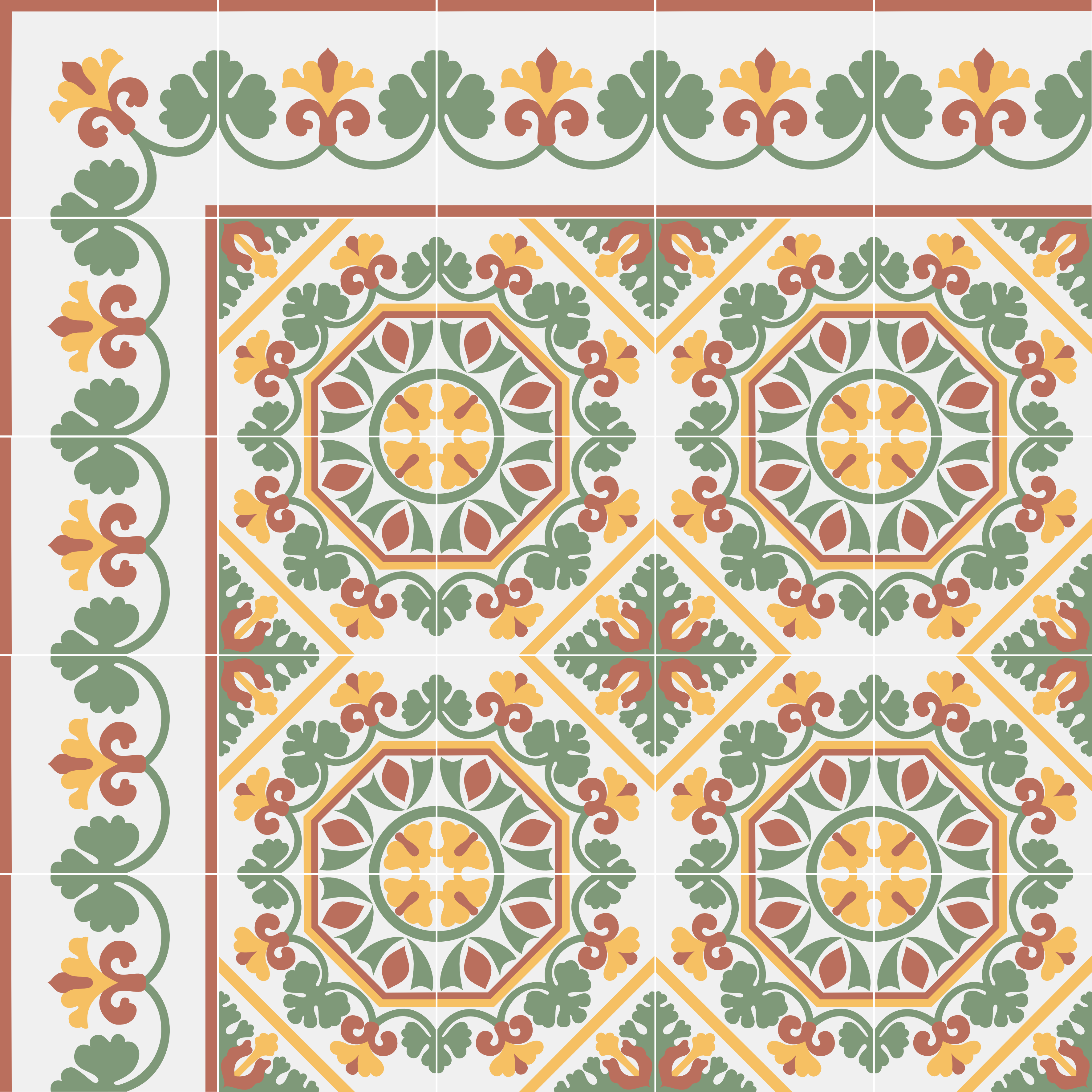 MEDITERRÂNEO TAPETE (RET)